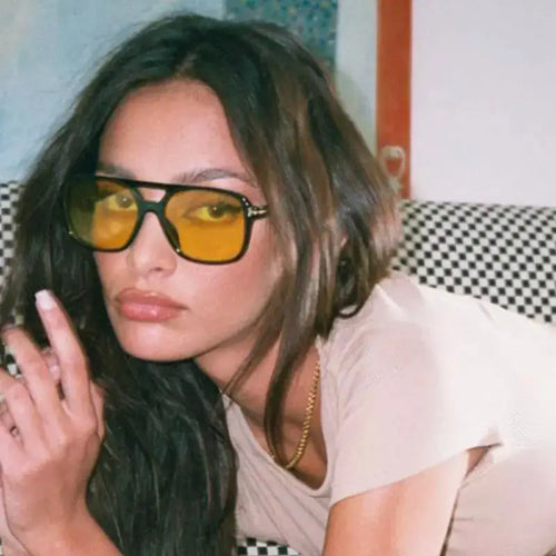Be There or Square Retro Sunglasses