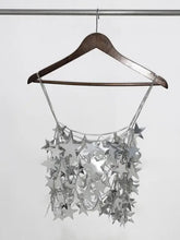 Load image into Gallery viewer, Stars Sequins Bikini Body Chain Two Piece Set