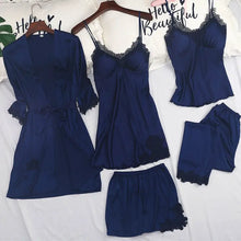 Load image into Gallery viewer, Strap Top &amp; Pants Pajama Sleepwear Set