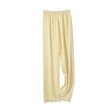 Load image into Gallery viewer, Strap Top &amp; Pants Pajama Sleepwear Set - Yellow - E / L