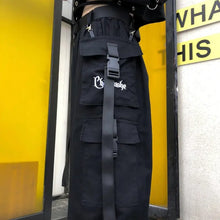 Load image into Gallery viewer, Streetwear Korean Wide Leg Techwear Harem Pants