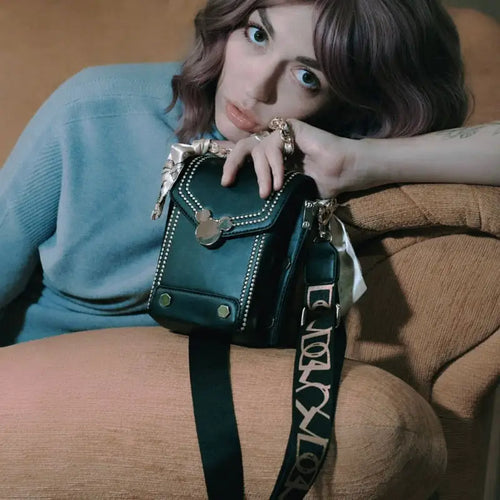 Sweet PU Leather Crossbody luxury Handbag
