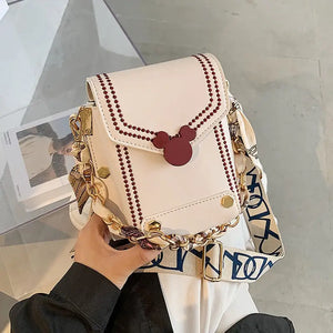 Sweet PU Leather Crossbody luxury Handbag