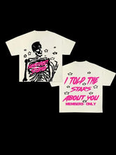 Load image into Gallery viewer, I Told The Stars Skull Print T-shirt - customized