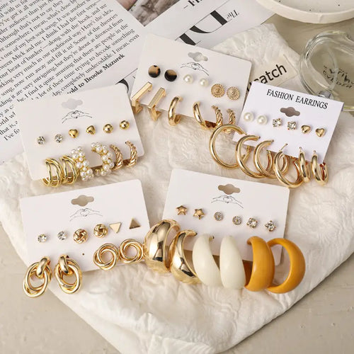 Trendy Exquisite Earrings Set
