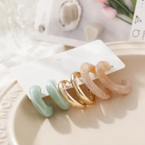 Trendy Exquisite Earrings Set - LY53533