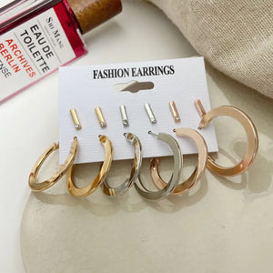 Trendy Exquisite Earrings Set - LY53571