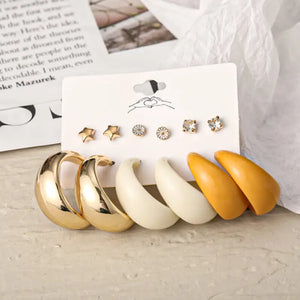 Trendy Exquisite Earrings Set - LY54048