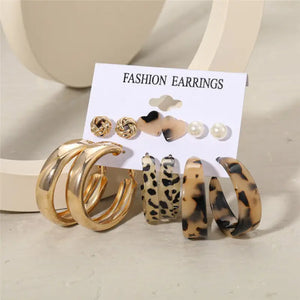 Trendy Exquisite Earrings Set - LY54196