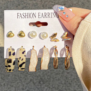 Trendy Exquisite Earrings Set - LY54468