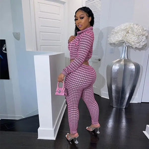 Turtleneck Jacket Matching 3 Piece Set