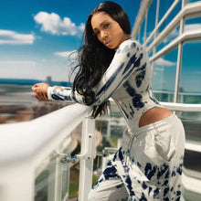 Load image into Gallery viewer, Two Piece Tie-dye Drawstring Pants Set