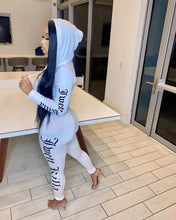 Load image into Gallery viewer, Two-pieces Sporty Letter Print Women Pants Set
