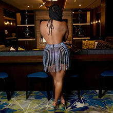 Load image into Gallery viewer, V Neck Halter Backless Bodycon Playsuit