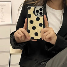 Load image into Gallery viewer, Winter Checkerboard Plush Soft Case For IPhone - for iphone