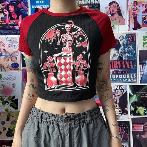 Y2k Aesthetic Grunge T-shirt