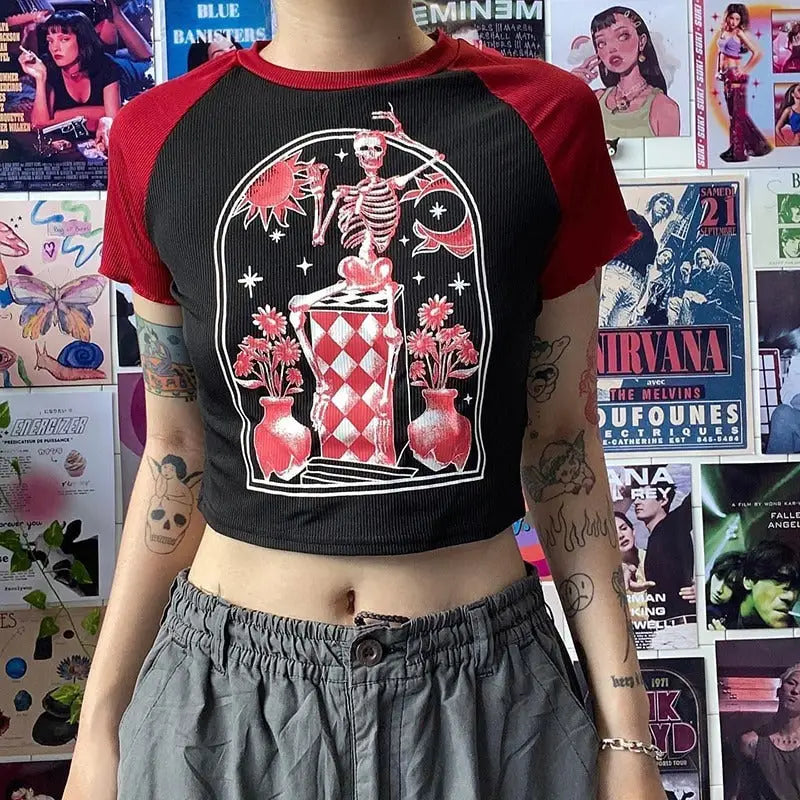 Y2k Aesthetic Grunge T-shirt