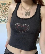 Load image into Gallery viewer, Y2K Aesthetics Sleeveless Crop Top - G / S