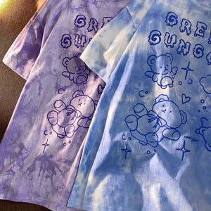 Y2k Tie-Dye Oversized T-shirt