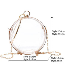 Load image into Gallery viewer, Acrylic Transparent Chain Clutch Bag - Style1