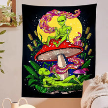 Load image into Gallery viewer, Alien Mandala Wall Tapestry - 95X73CM / 2