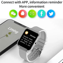 Load image into Gallery viewer, Bluetooth Full Touch Fitness Tracker Smartwatch