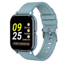 Load image into Gallery viewer, Bluetooth Full Touch Fitness Tracker Smartwatch - Blue watch