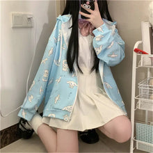 Load image into Gallery viewer, Cartoon Print Anime Oversized Hoodie