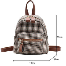 Load image into Gallery viewer, Casual Grid High capacity BackPack