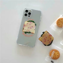 Load image into Gallery viewer, Cereal Sandwich Transparent Phone Case For IPhone