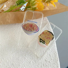 Load image into Gallery viewer, Cereal Sandwich Transparent Phone Case For IPhone