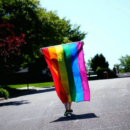 Colorful Rainbow Pride Flag