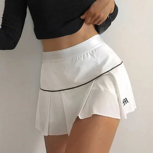 Dream-S Sports Fashion Pleated Skirt - White / M - skirt