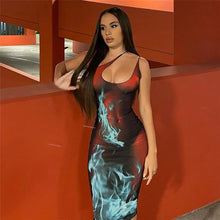 Load image into Gallery viewer, Flaunting It Bodycon Midi Dress