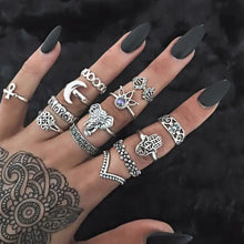 Load image into Gallery viewer, Gothic Aesthetic Bague Ring Sets - 11