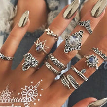 Load image into Gallery viewer, Gothic Aesthetic Bague Ring Sets - 16