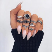 Load image into Gallery viewer, Gothic Vintage Geometry Joint Ring Sets - 10