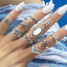 Load image into Gallery viewer, Gothic Vintage Geometry Joint Ring Sets - 21