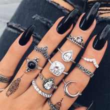 Load image into Gallery viewer, Gothic Vintage Geometry Joint Ring Sets - 3