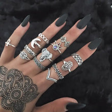 Load image into Gallery viewer, Gothic Vintage Geometry Joint Ring Sets - 41