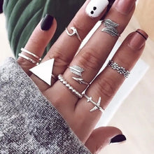 Load image into Gallery viewer, Gothic Vintage Geometry Joint Ring Sets - 42