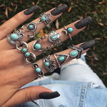 Load image into Gallery viewer, Gothic Vintage Geometry Joint Ring Sets - 43