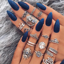 Load image into Gallery viewer, Gothic Vintage Geometry Joint Ring Sets - 48