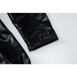 Serenity Long Sleeve Bodycon Streetwear Black Romper