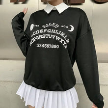 Load image into Gallery viewer, Grunge Oversized Gothic Streetwear Chic Letter Print