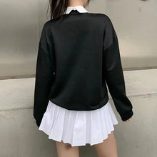 Load image into Gallery viewer, Grunge Oversized Gothic Streetwear Chic Letter Print