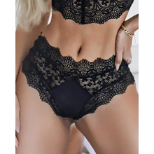 Load image into Gallery viewer, High Waist Crochet Lace Sexy Lingerie Set
