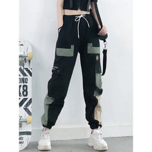 Load image into Gallery viewer, High Waist Fashion Street Cargo Trousers