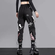 Load image into Gallery viewer, High Waist Loose Techwear Streetwear Cargo Pants