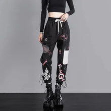 Load image into Gallery viewer, High Waist Loose Techwear Streetwear Cargo Pants